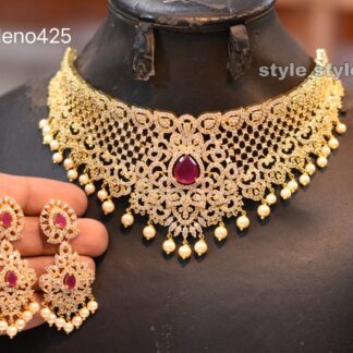 one gram gold Jewelry chokers | One 