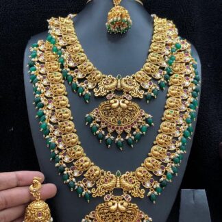 One Gram Gold Bridal Sets Jewelry | 1gm 