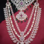 Ruby Bridal Jewelry Set