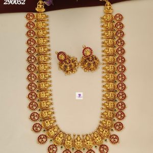 Kaasu Long Haram With Earrings