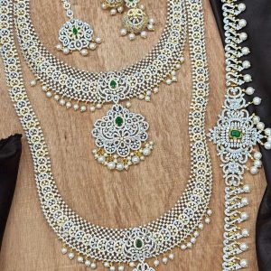 CZ Bridal Jewelry Set