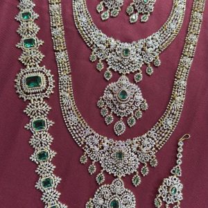 CZ Diamond Finished Bridal Sets