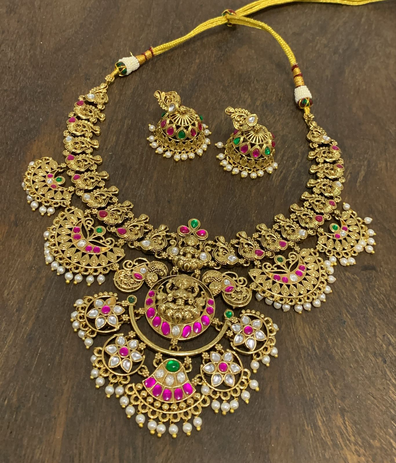 Jadau Kundan Bridal Choker / Necklace