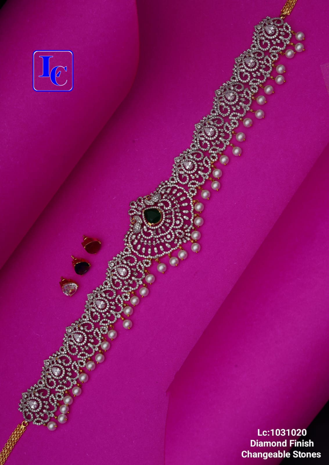 Simple CZ Hip Chain Online - Image 3