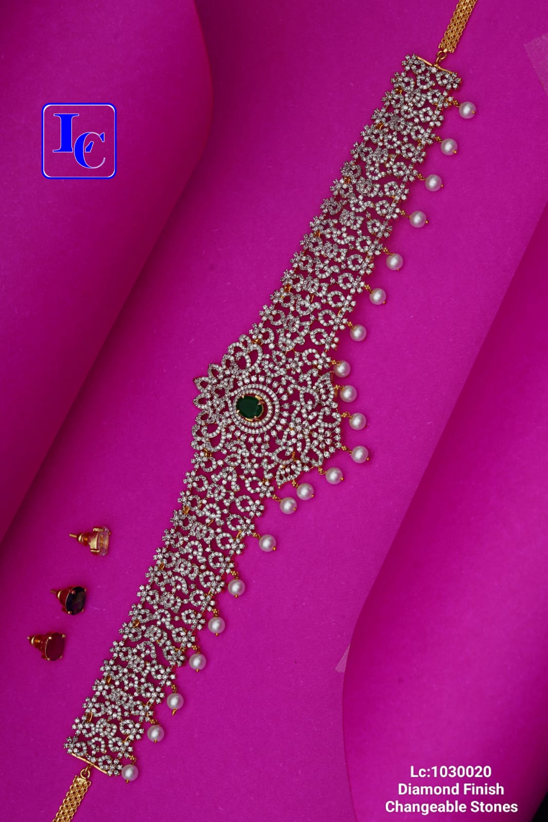 Simple CZ Hip Chain Online