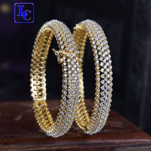 CZ Bangles For Brides