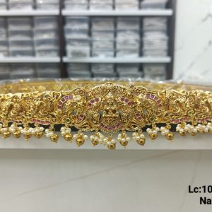 Bridal Vaddanam In Lakshmi Devi Design
