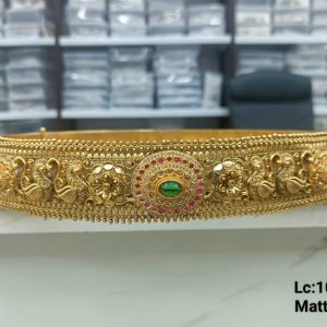Gold Look Vaddanam For Brides