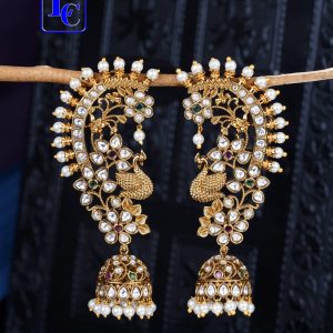 Kundan Ear Cuffs
