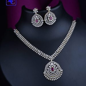 Simple CZ Stones Necklace