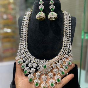 Diamond Long Haram With Jhumka