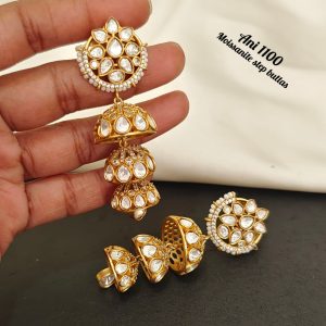 Heavy Bridal Jhumkas Online