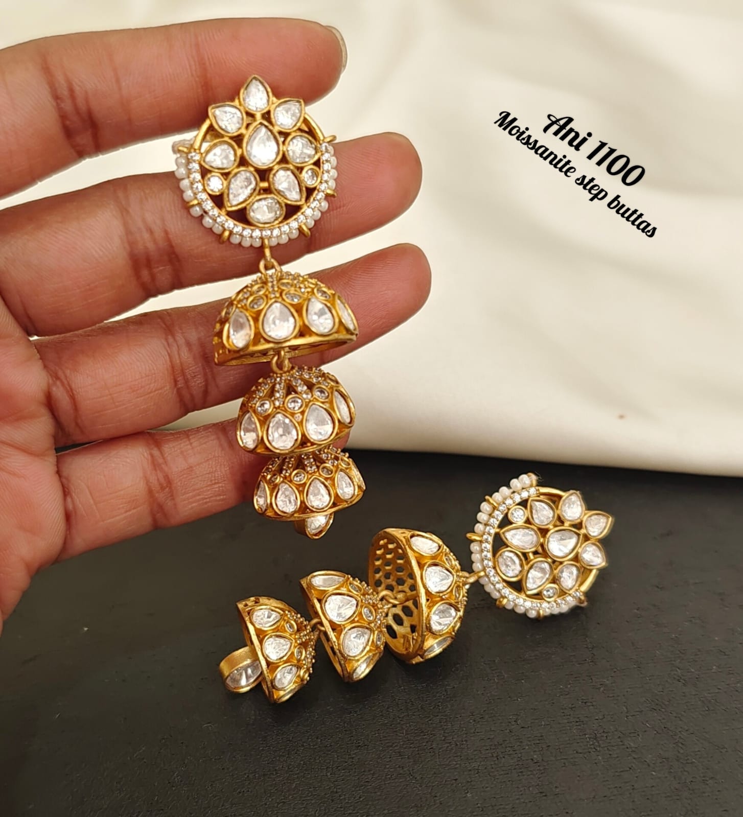 Heavy Bridal Jhumkas Online