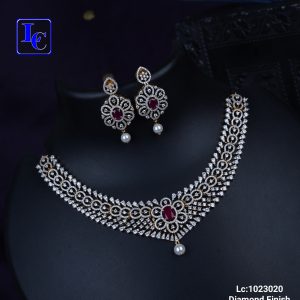 CZ Stone Bridal Choker