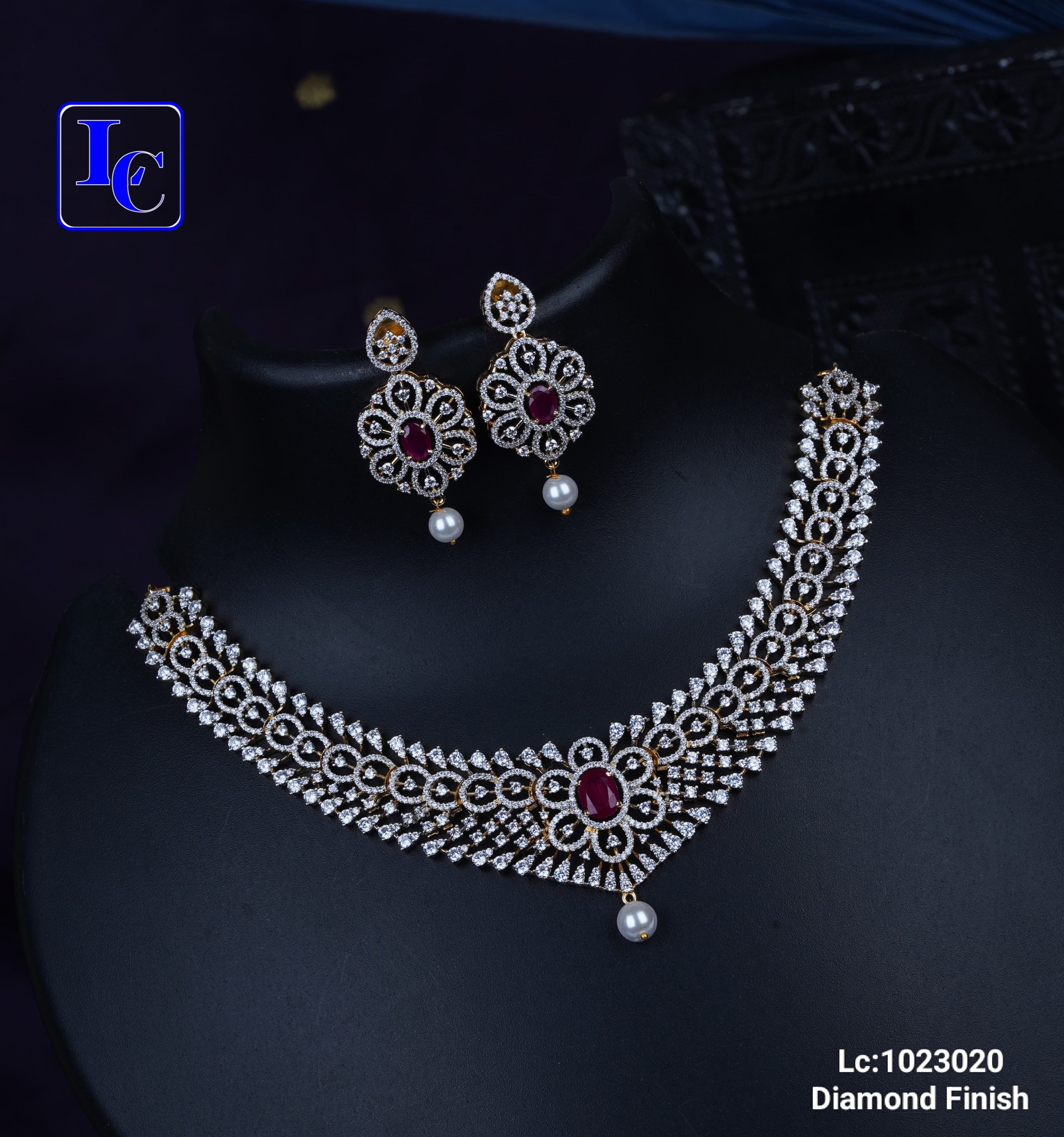 CZ Stone Bridal Choker