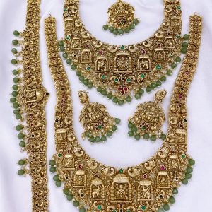 Matt Finished Bridal Jewellery set
