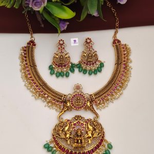 Simple Jilebi Necklace