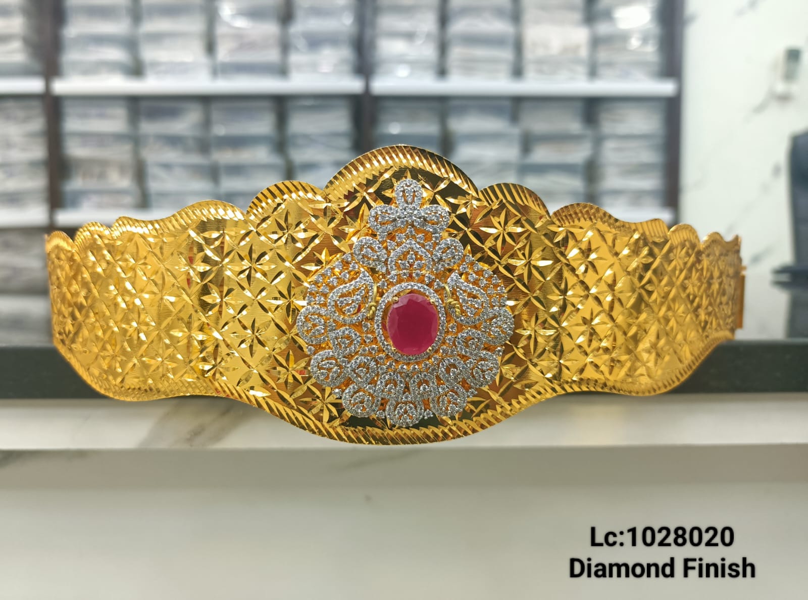 Simple Gold Look Vaddanam - Image 2