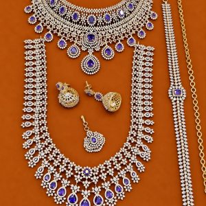 CZ Stone Bridal Jewellery Set