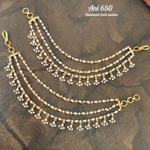 CZ Diamond Earchains